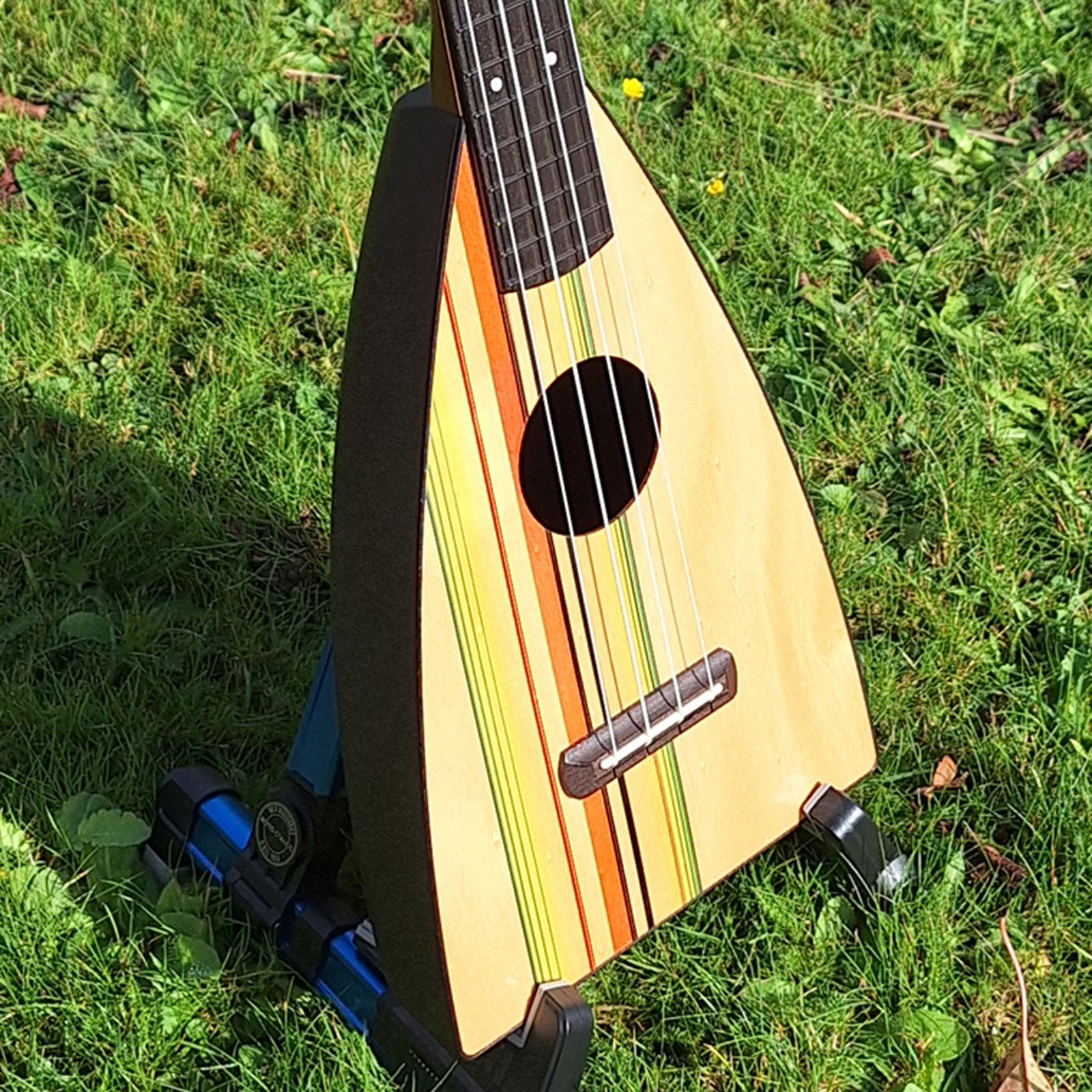 Fluke M20 surf stripes Tenor ukulele