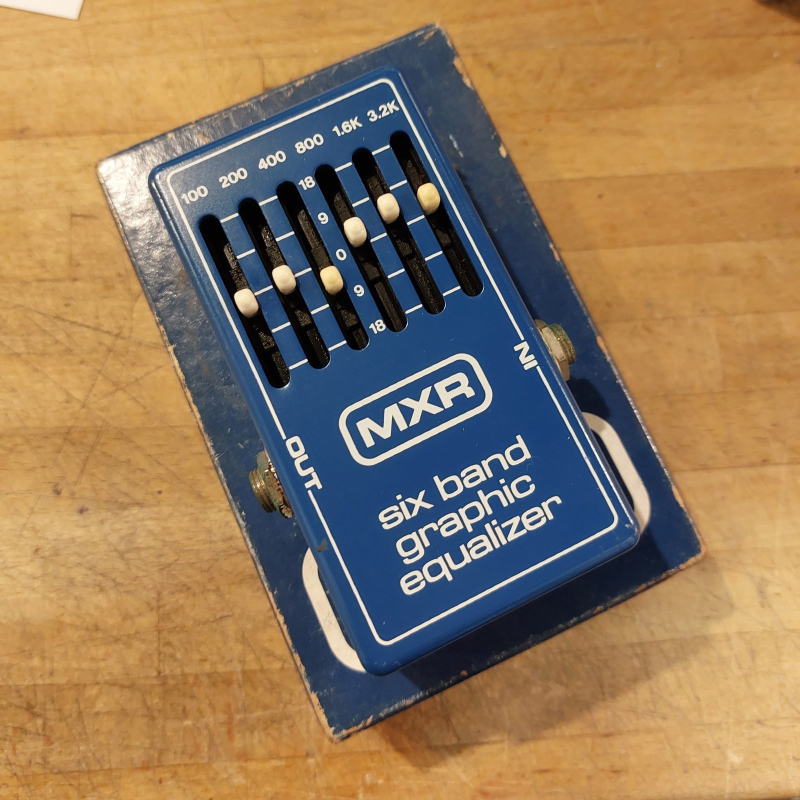 1978 MXR six band equalizer