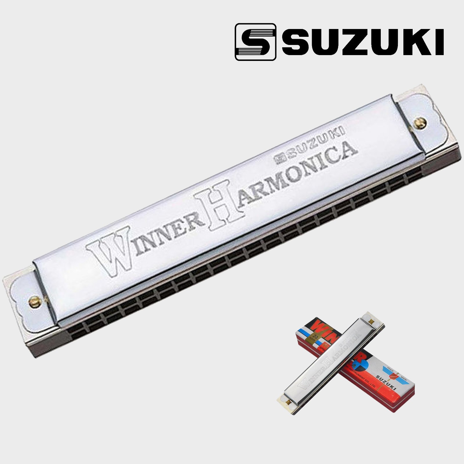 suzuki winner 20 hole tremolo harmonica